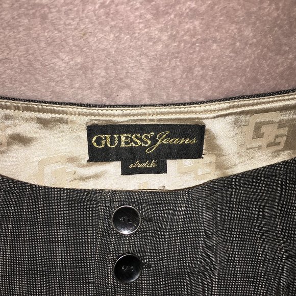 ❄️ Guess Mini Skirt Soft Satin Lined - Picture 5 of 13